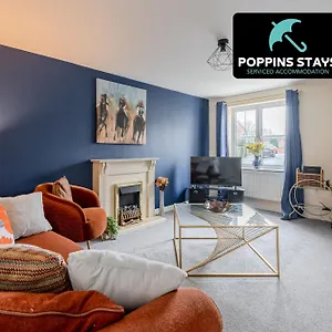 Quiet 3 Bed Hse, Sleeps 5 Free Prkg-3 Cars, 10mins, Contractor Friendly Holiday home York